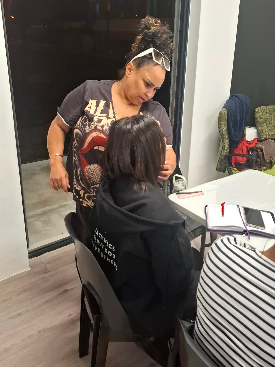 About last night's Vocal Coaching session with a wonderful group of ladies! Yes, Ramaine also does workshops on site with clients - not only her private vocal lessons in Bellville. 

Last night was the first of a number of sessions working with this group (part of a worship team in their church). Some of the topics covered related to breathing techniques, vocal warm up, your different voices, how to take proper care of your vocal chords, and some practical work on harmonising. A very good start to this project. We loved spending time with this team. Lots of exciting growth to come! 🎙🎶

www.ramaine.co.za | 074 382 7501 | 084 423 6144 

#RBL #Ramaine #VocalLessons #talentcoach 🇿🇦